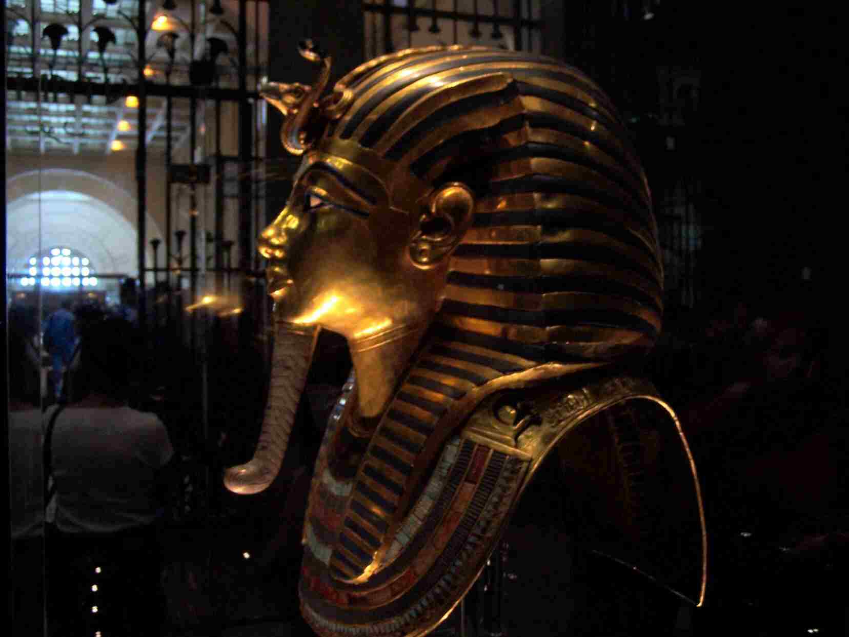 Le masque de Toutankhamon